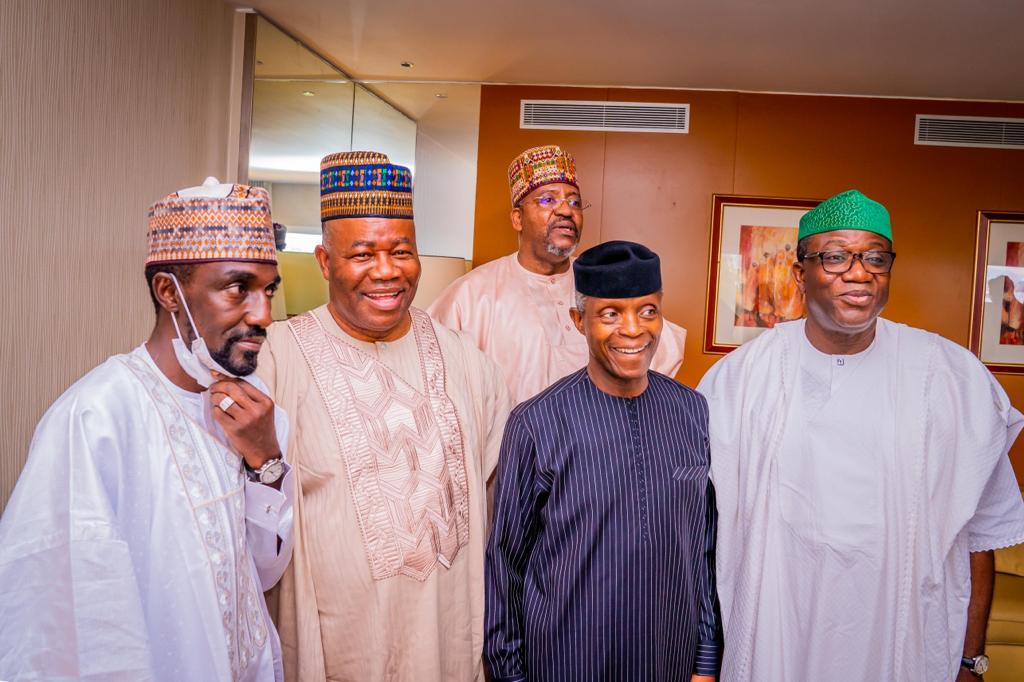 APC committee screens Osinbajo, Akpabio, Fayemi