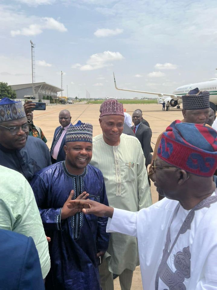 Tinubu pays Sallah homage to Buhari in Katsina after France trip