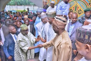 Atiku, Okowa, Ayu others receive Shekarau back to PDP